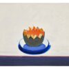 Cut Melon on Blue Saucer – Premium Hand-Painted Oil Reproduction 1 Still Life Oil Paintings / Modern Realism / Kitchen & Dining Art