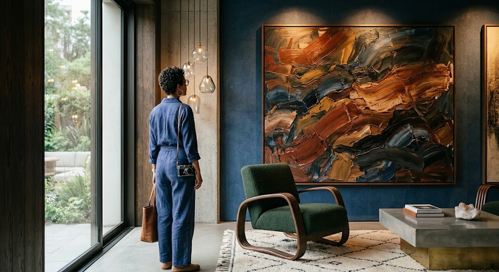Why Luxury Hotels Feel Like Fine Art Galleries: The 7 Pillars of Human-Centric Hospitality Art Curation oil painting by Dafen Oil Painting Village Studio