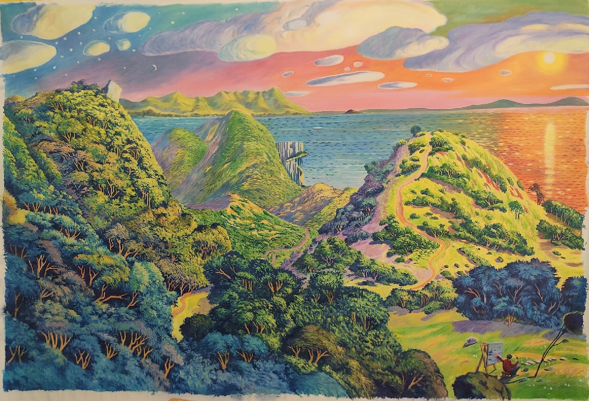 Museum-Quality Landscape Oil Painting Commissions: Hand-Painted Magical Realism by Dafen Studio 2 Museum-Quality Landscape Oil Painting Commissions: Hand-Painted Magical Realism by Dafen Studio oil painting by Dafen Oil Painting Village Studio