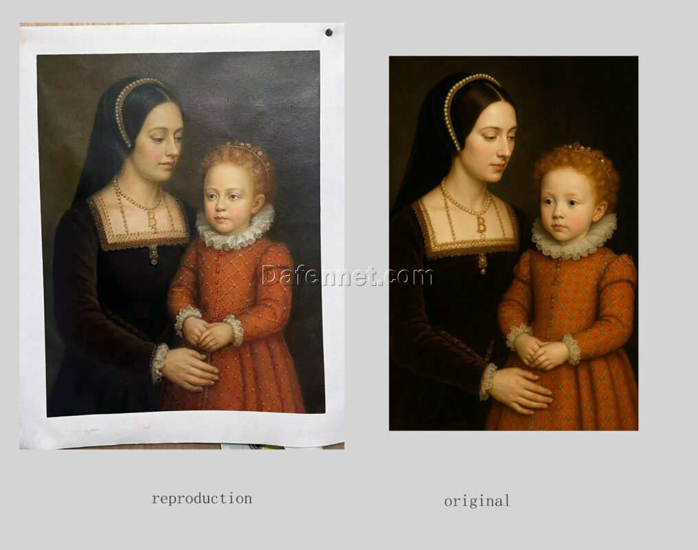 I Ordered a Custom Tudor Oil Painting from Dafen Village—Here’s What "Museum Quality" Actually Looks Like 1 custom hand painted Tudor oil painting reproduction