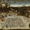 The Fountain of Youth by Lucas Cranach the Elder Hand-Painted Oil Painting Reproduction