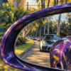 Hand-Painted Porsche Sports Car Rally Impasto Oil Painting - Luxury Automotive Canvas Art 2 Peinture à l'huile « Impasto » représentant un rallye de voitures de sport Porsche, peinte à la main - Œuvre d'art automobile de luxe sur toile