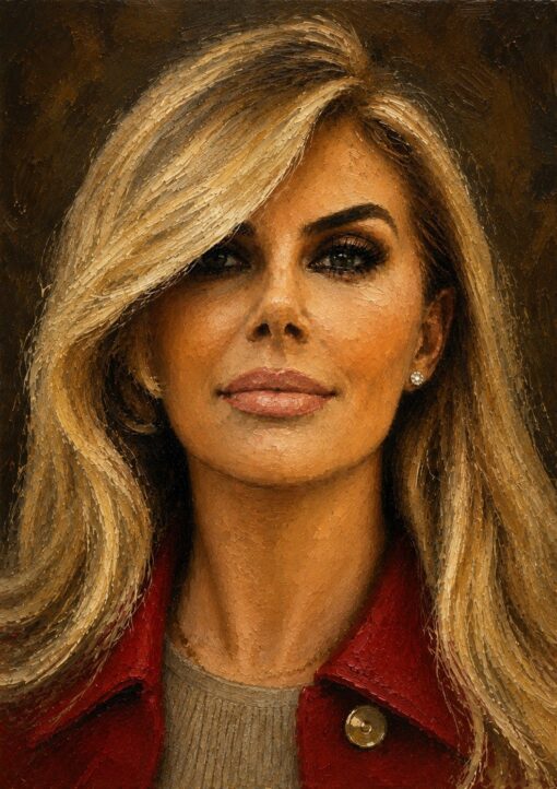 Custom Hand-Painted Oil Portrait from Photo – Impasto Textured Fine Art Commission