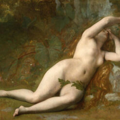 Hand-painted oil painting reproduction of Eve After the Fall by Alexandre Cabanel Dafen Village Studio
