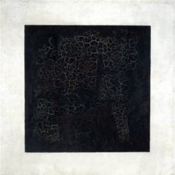 Kazimir Malevich Black Square 1915 hand painted suprematist oil painting reproduction by Dafen Village Studio