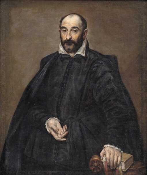 Portrait of a Man (1569–1575) by El Greco – Hand-Painted Oil Painting Reproduction | Dafen Village Canvas Art