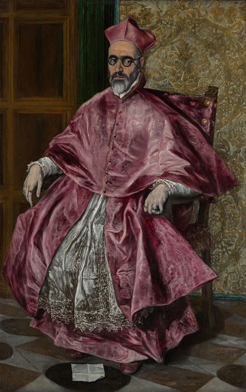 Cardinal Fernando Niño de Guevara (ca. 1600) by El Greco – Hand-Painted Oil Painting Reproduction | Dafen Village Canvas Art