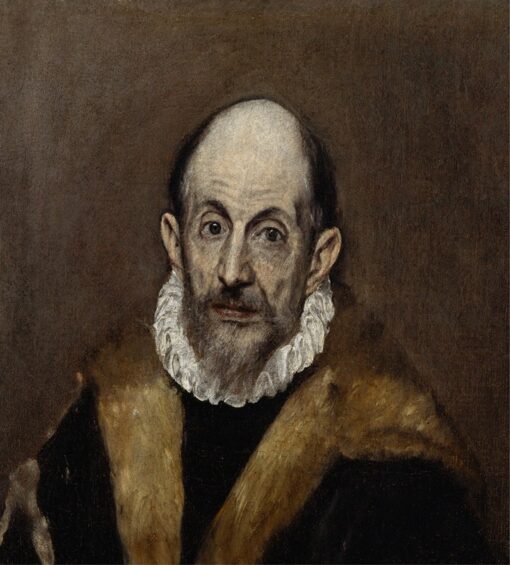 Portrait of an Old Man (ca. 1595–1600) by El Greco – Hand-Painted Oil Painting Reproduction | Dafen Village Canvas Art