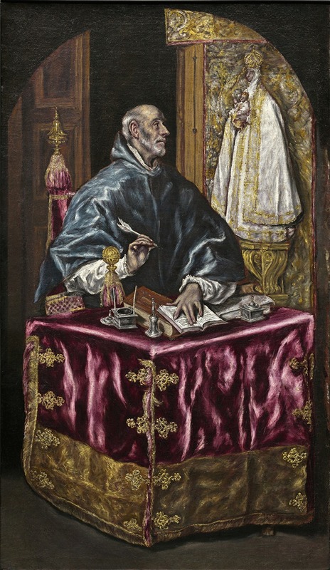 Saint Ildefonso (c. 1603–1614) by El Greco – Hand-Painted Oil Painting Reproduction | Dafen Village Canvas Art