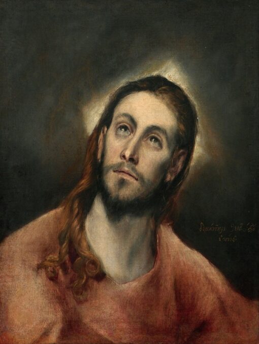 Christ In Prayer (1595–1597) by El Greco – Hand-Painted Oil Painting Reproduction | Dafen Village Canvas Art