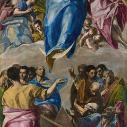 Handmade oil painting reproduction of The Assumption of the Virgin by El Greco (1577–1579), hand-painted in Dafen Oil Painting Village.
