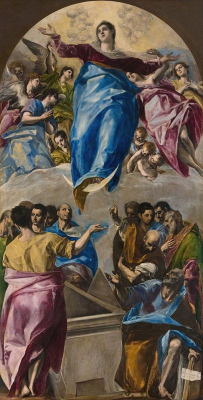 The Assumption of the Virgin (1577–1579) by El Greco – Hand-Painted Oil Painting Reproduction | Dafen Village Canvas Art