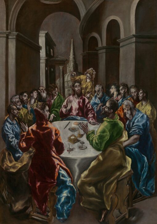 The Feast in the House of Simon (1608–1614) by El Greco – Hand-Painted Oil Painting Reproduction | Dafen Village Canvas Art
