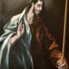 Apostle St Thomas (1610–1614) by El Greco – Hand-Painted Oil Painting Reproduction | Dafen Village Canvas Art 2 Handmade oil painting reproduction of Apostle St Thomas by El Greco (1610–1614), hand-painted in Dafen Oil Painting Village.