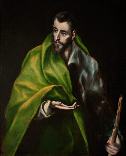 St. James the Greater (1610–1614) by El Greco – Hand-Painted Oil Painting Reproduction | Dafen Village Canvas Art