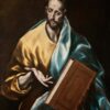 St. James the Less (1610–1614) by El Greco – Hand-Painted Oil Painting Reproduction | Dafen Village Canvas Art 2 Handmade oil painting reproduction of St. James the Less by El Greco (1610–1614), hand-painted in Dafen Oil Painting Village.