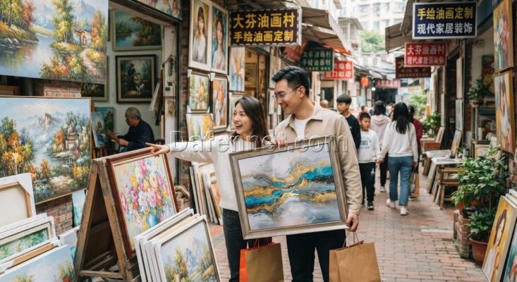 From Blank Walls to Masterpieces: Why You Need Hand-Painted Oil Paintings in Your Home oil painting by Dafen Oil Painting Village Studio