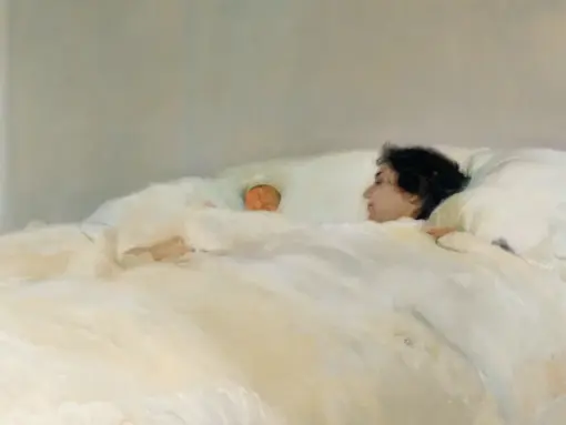 Joaquín Sorolla – Mother Hand-Painted Oil Painting Reproduction | Dafen Studio