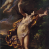 Hand-Painted Oil Painting - Aurora (In the Style of Artemisia Gentileschi) | Dafen Studio Collection 1 100% hand-painted oil reproduction of Artemisia Gentileschi Aurora 1627 Baroque mythological painting