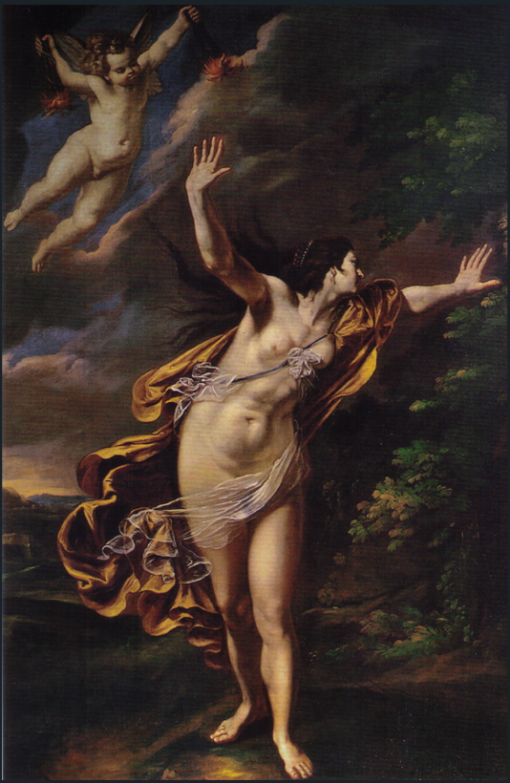Hand-Painted Oil Painting – Aurora (In the Style of Artemisia Gentileschi) | Dafen Studio Collection