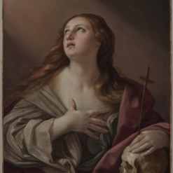 Hand-painted oil painting reproduction of The Penitent Magdalene by Guido Reni