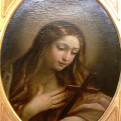 Hand-painted oil painting reproduction of Mary Magdalene by Guido Reni