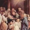 Hand-Painted The Circumcision of the Child Jesus Oil Painting Reproduction by Guido Reni – Fine Art Canvas Replica 2 Hand-painted oil painting reproduction of The Circumcision of the Child Jesus by Guido Reni