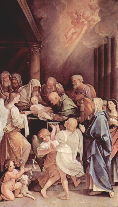 Hand-Painted The Circumcision of the Child Jesus Oil Painting Reproduction by Guido Reni – Fine Art Canvas Replica