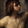 Hand-Painted Oil Painting Reproduction - David by Guido Reni | Dafen Studio Fine Art 2 Hand-painted oil painting reproduction of David by Italian Baroque master Guido Reni, crafted in Dafen Oil Painting Village studio