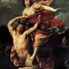 Hand-Painted Oil Painting Reproduction - The Rape of Deianira by Guido Reni | Dafen Studio Fine Art 1 Hand-painted oil painting reproduction of The Rape of Deianira (Abduction of Deianira) by Italian Baroque master Guido Reni, crafted in Dafen Oil Painting Village studio