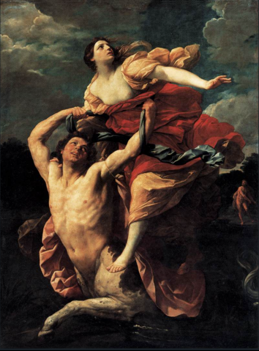 Hand-Painted Oil Painting Reproduction – The Rape of Deianira by Guido Reni | Dafen Studio Fine Art