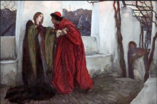 O Mistress Mine, Where Are You Roaming? by Edwin Austin Abbey – Hand-Painted Oil Painting Reproduction | Dafen Village Canvas Art