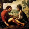 Christian Allegory (c. 1510–1515) by Jan Provoost – Hand-Painted Oil Painting Reproduction | Dafen Village Canvas Art 1 Handmade oil painting reproduction of Christian Allegory by Jan Provoost (c. 1510–1515), hand-painted in Dafen Oil Painting Village.