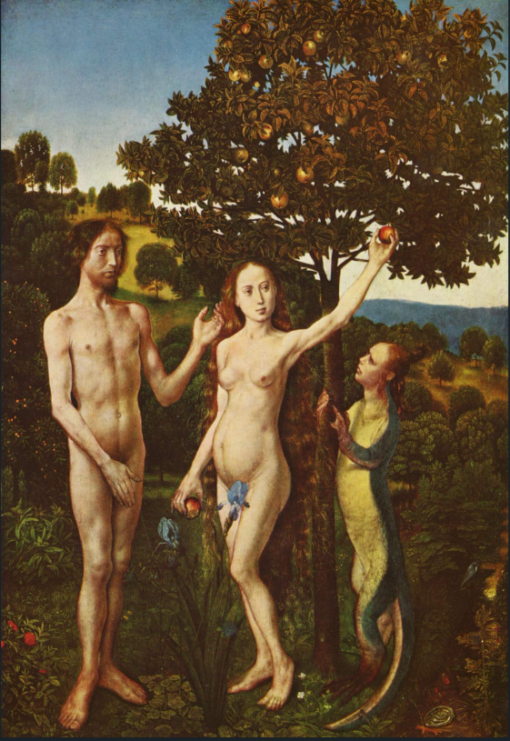 The Fall of Man (c. 1480) by Hugo van der Goes – Hand-Painted Oil Painting Reproduction | Dafen Village Canvas Art