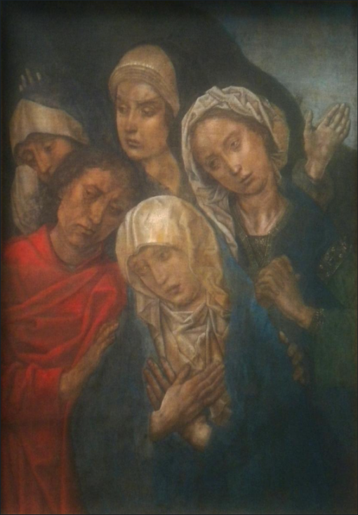 Deposition Diptych (Small Deposition, Right Wing) (c. 1480) by Hugo van der Goes – Hand-Painted Oil Painting Reproduction | Dafen Village Canvas Art