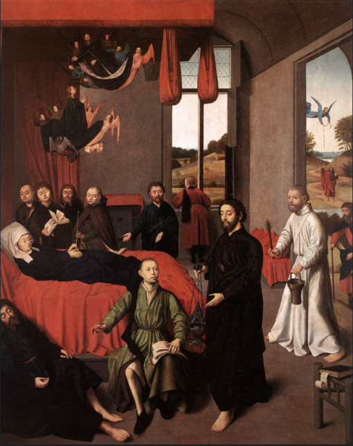 The Death of the Virgin (c. 1460) by Petrus Christus – Hand-Painted Oil Painting Reproduction | Dafen Village Canvas Art
