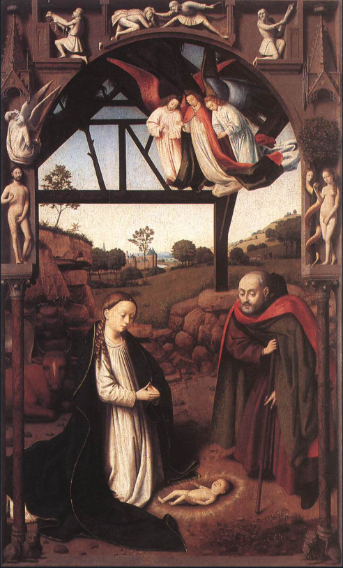 Nativity (1452) by Petrus Christus – Hand-Painted Oil Painting Reproduction | Dafen Village Canvas Art