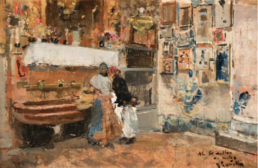Joaquín Sorolla – El Pouet de San Vicent Hand-Painted Oil Painting Reproduction | Dafen Studio