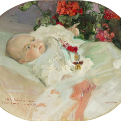 Hand-painted oil painting reproduction of Joaquín Sorolla Retrato del Príncipe de Asturias by Dafen studio