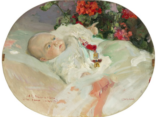 Joaquín Sorolla – Retrato del Príncipe de Asturias (Alfonso de Borbón y Battenberg) Hand-Painted Oil Painting Reproduction | Dafen Studio