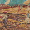 Follower of Joaquín Sorolla - Summer's Evening Beach Scene | Hand-Painted Oil Painting Reproduction | Dafen Studio 1 Hand-painted oil painting reproduction of Follower of Joaquín Sorolla Summer's Evening Beach Scene by Dafen studio