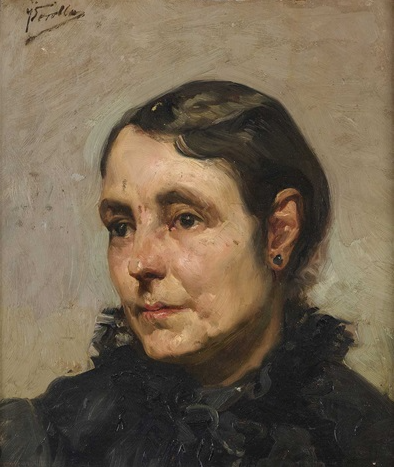 Joaquín Sorolla – Portrait of a Lady | Hand-Painted Oil Painting Reproduction | Dafen Studio