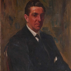 Hand-painted oil painting reproduction of Portrait of Charles Romer Williams by Joaquín Sorolla from Dafen studio