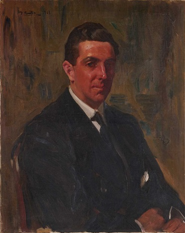 Joaquín Sorolla – Portrait of Charles Romer Williams (1913) | Hand-Painted Oil Painting Reproduction | Dafen Studio