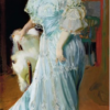 Joaquín Sorolla - Retrato de la tiple Isabel Brú (1904) | Hand-Painted Oil Painting Reproduction | Dafen Studio 1 Hand-painted oil painting reproduction of Retrato de la tiple Isabel Brú by Joaquín Sorolla from Dafen studio