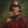 Joaquín Sorolla - El Hombre del Casco | Hand-Painted Oil Painting Reproduction | Dafen Studio 1 Hand-painted oil painting reproduction of El Hombre del Casco by Joaquín Sorolla from Dafen studio