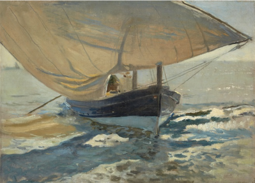 Joaquín Sorolla – Chico con sombrero, Jávea (Boy with Sombrero, Jávea) | Hand-Painted Oil Painting Reproduction | Dafen Studio
