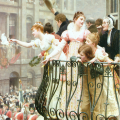 Hand-painted oil painting reproduction of In 1816 by Edmund Blair Leighton