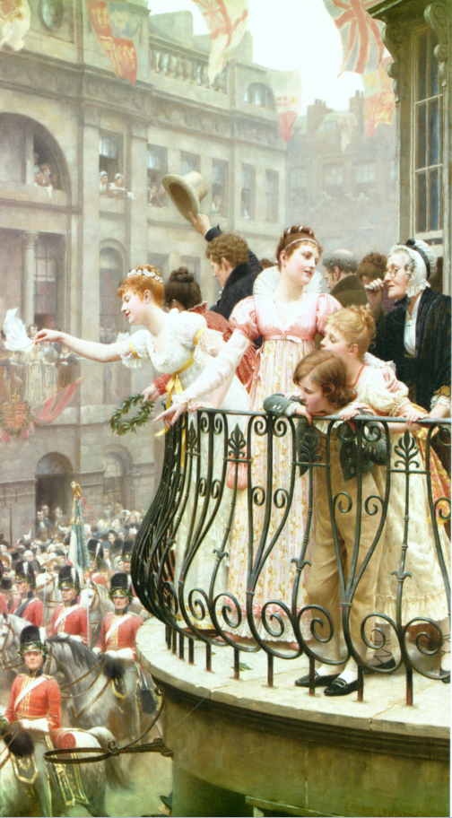 In 1816 by Edmund Blair Leighton – Hand-Painted Oil Painting Reproduction
