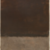 Mark Rothko Untitled (Brown and Gray) 1969 Hand-Painted Oil Painting Reproduction | Dafen Village Art Studio 2 Hand-painted oil reproduction of Mark Rothko Untitled Brown and Gray 1969 featuring dark brown and subtle grey color fields on canvas by Dafen Village studio.